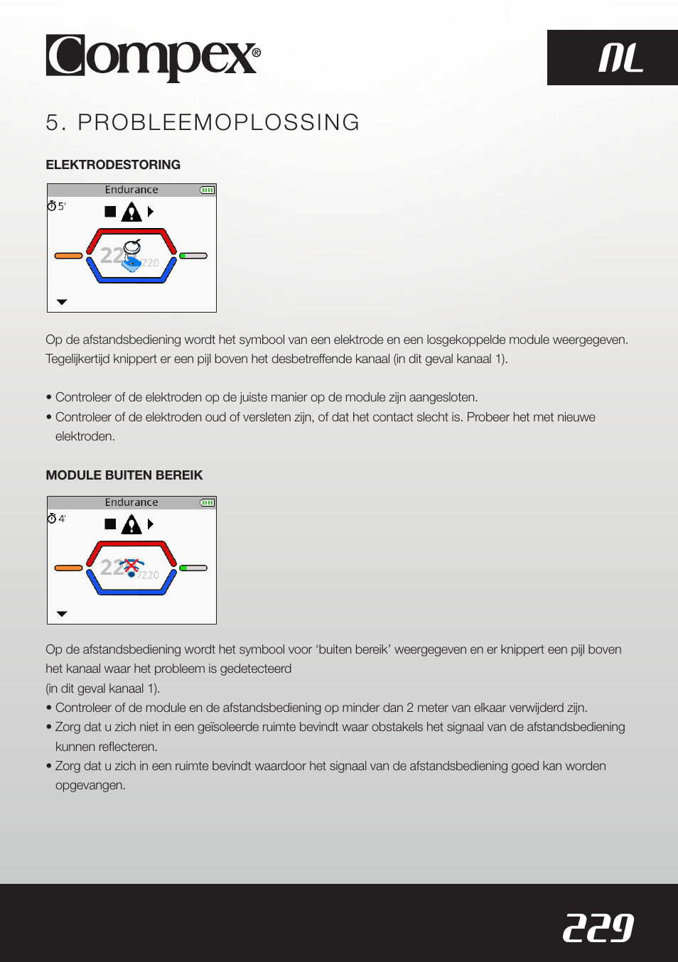 229 nl | Compex SP8.0 User Manual | Page 231 / 362