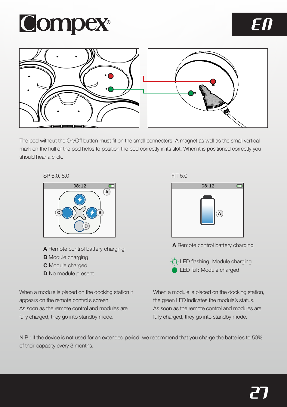 27 en | Compex SP8.0 User Manual | Page 29 / 362