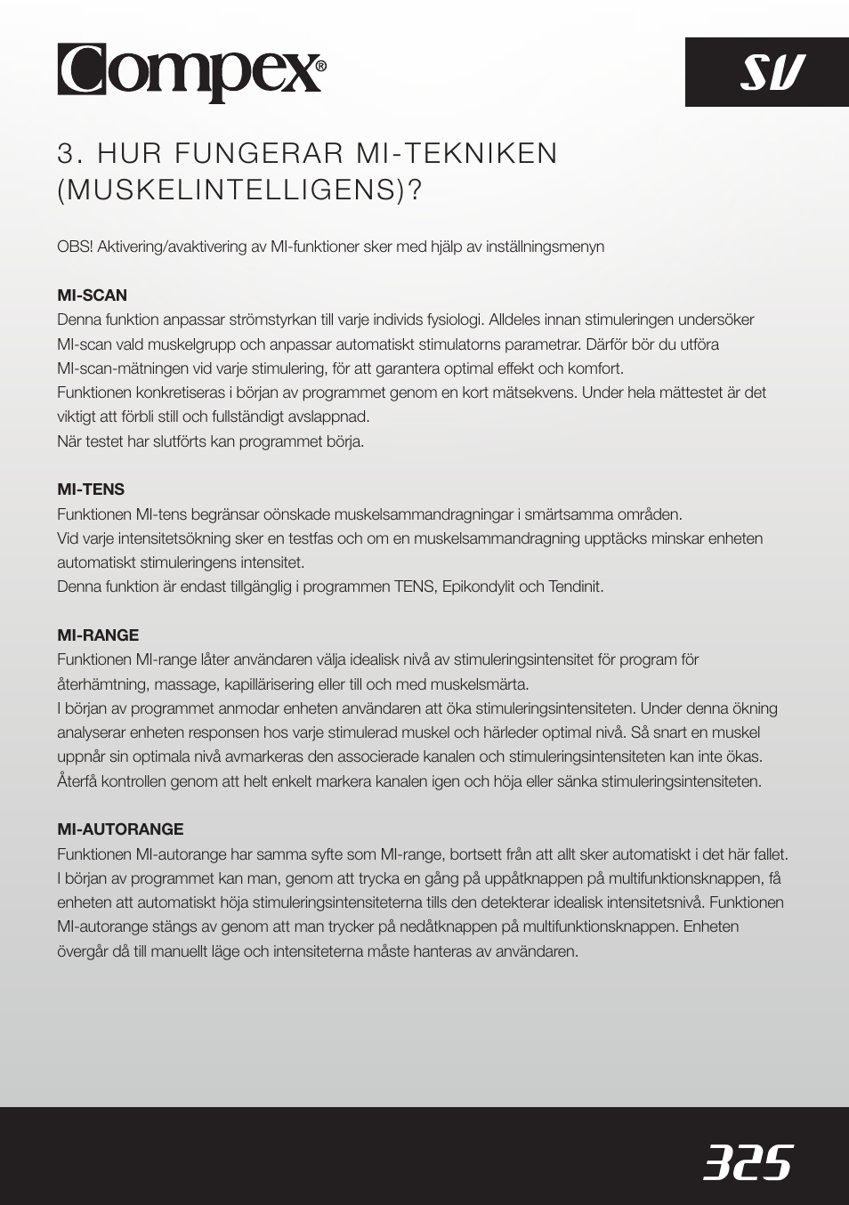 325 sv | Compex SP8.0 User Manual | Page 327 / 362