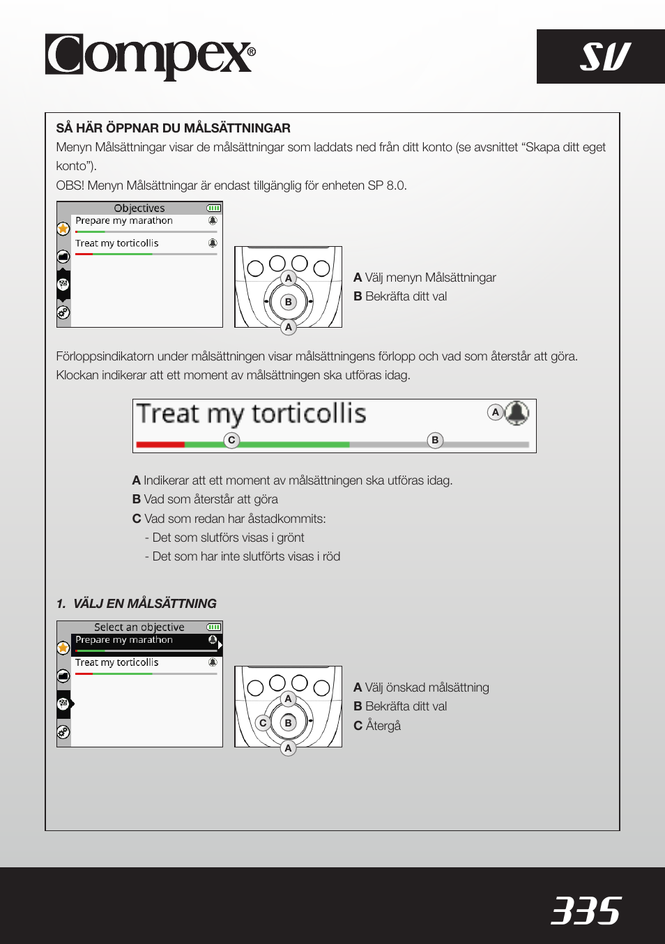 335 sv | Compex SP8.0 User Manual | Page 337 / 362