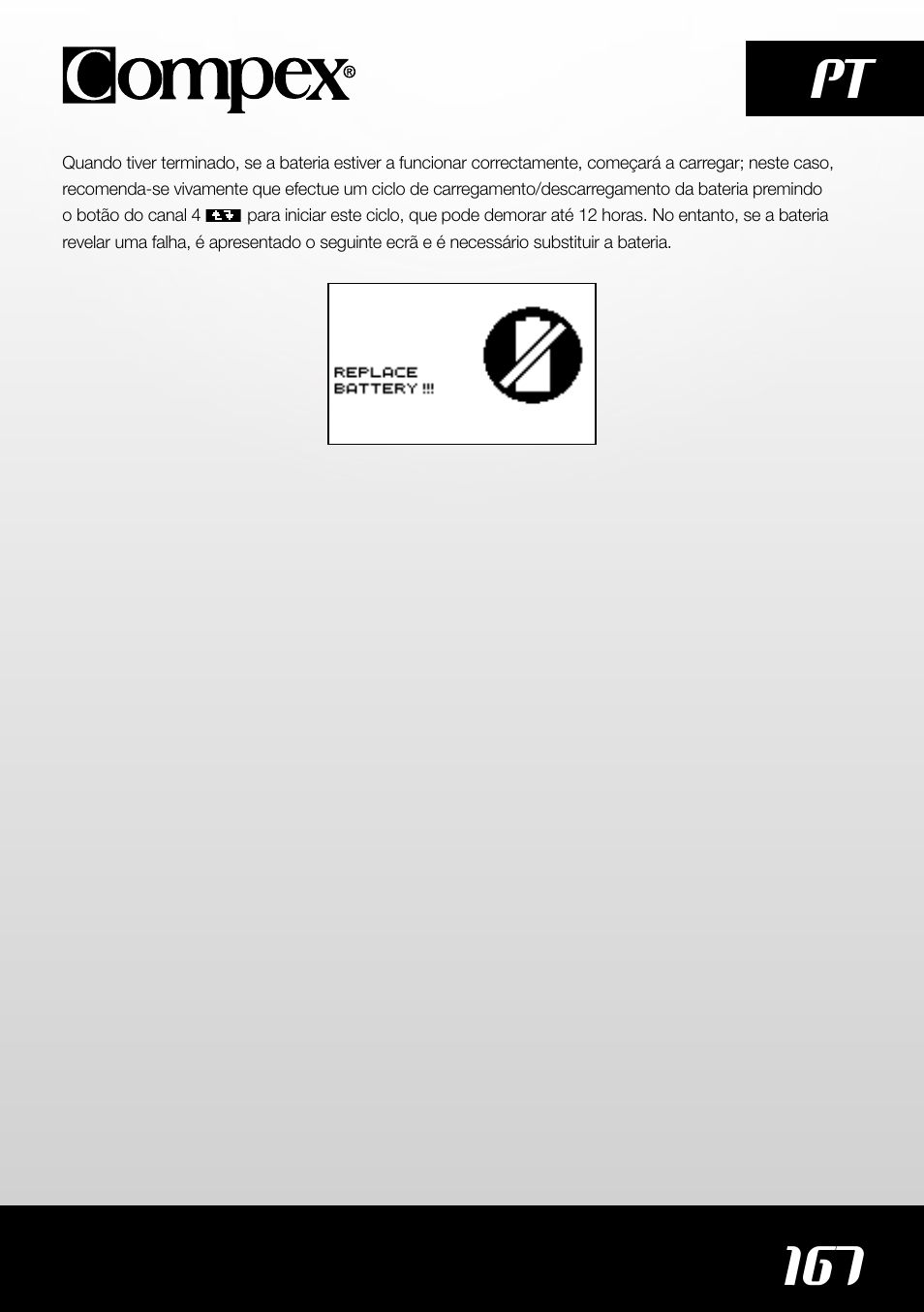 167 pt | Compex SP4.0 User Manual | Page 169 / 226