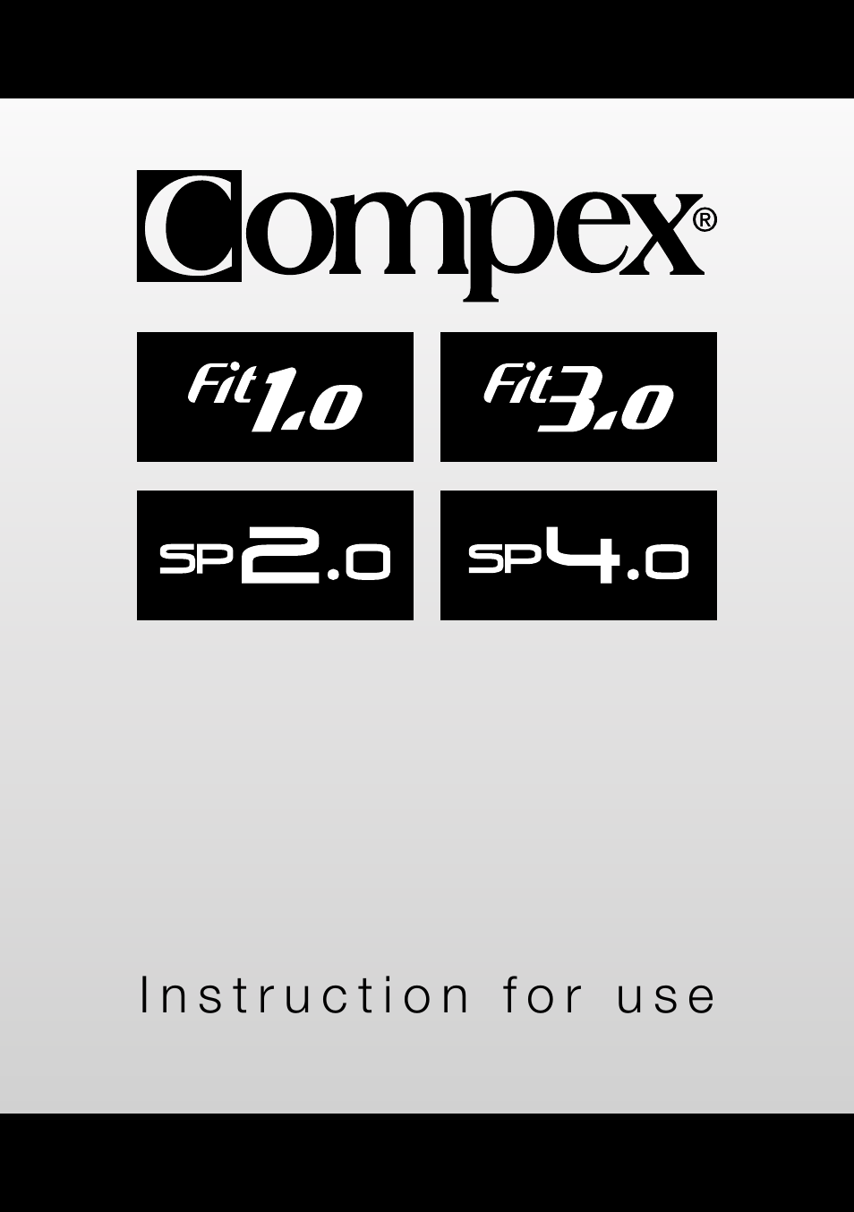 Compex SP4.0 User Manual | Page 2 / 226