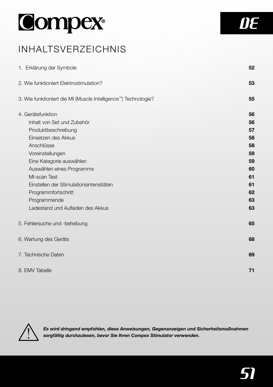 Compex SP4.0 User Manual | Page 53 / 226