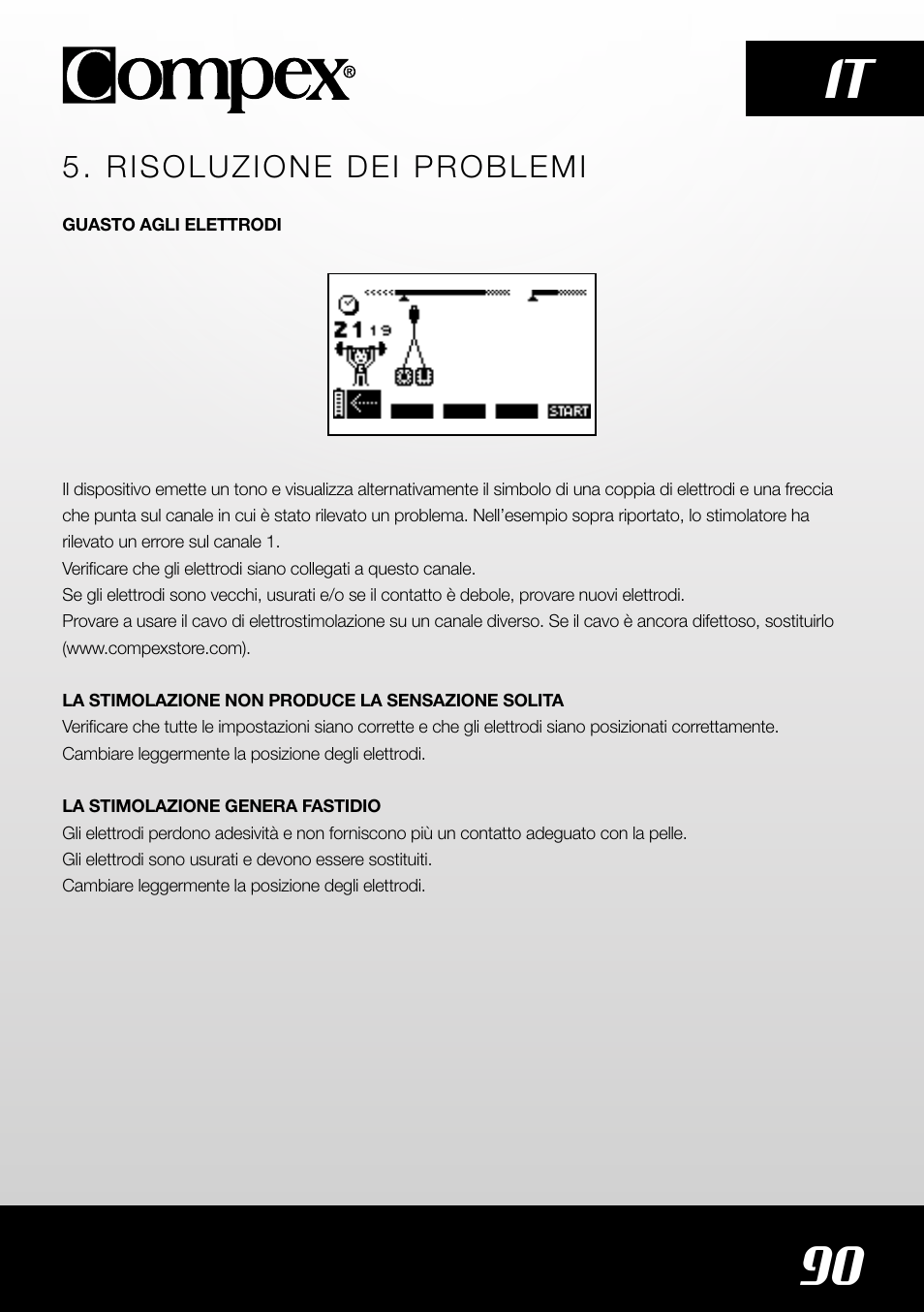 90 it | Compex SP4.0 User Manual | Page 92 / 226