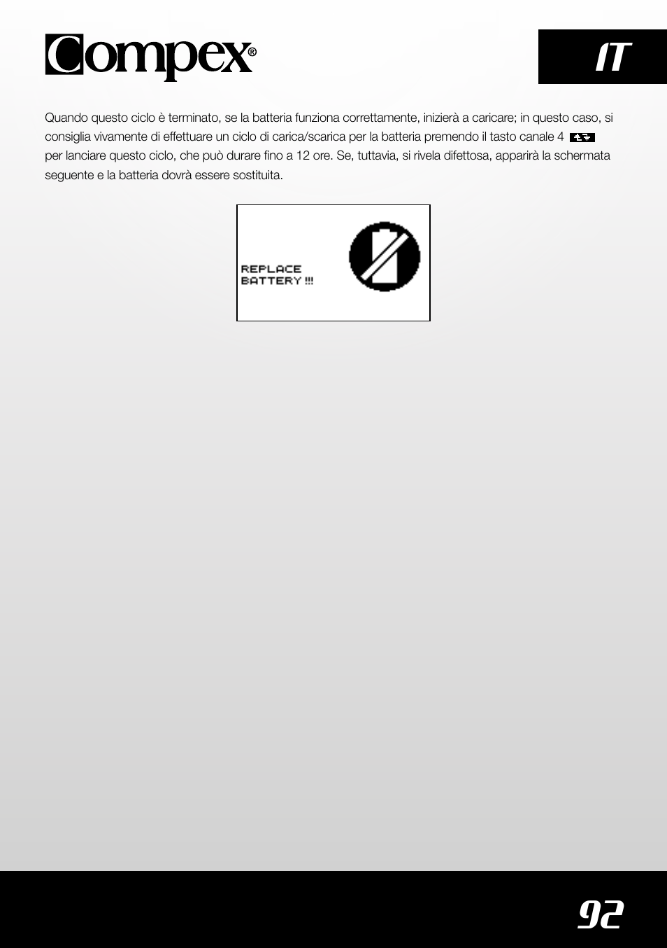 92 it | Compex SP4.0 User Manual | Page 94 / 226