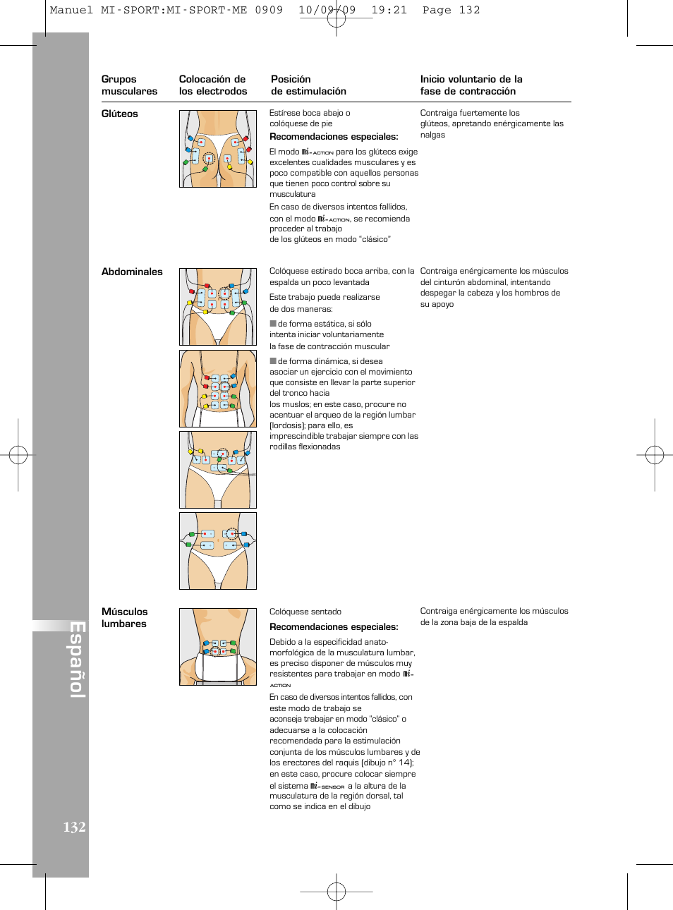 Compex mi-Sport User Manual | Page 132 / 176