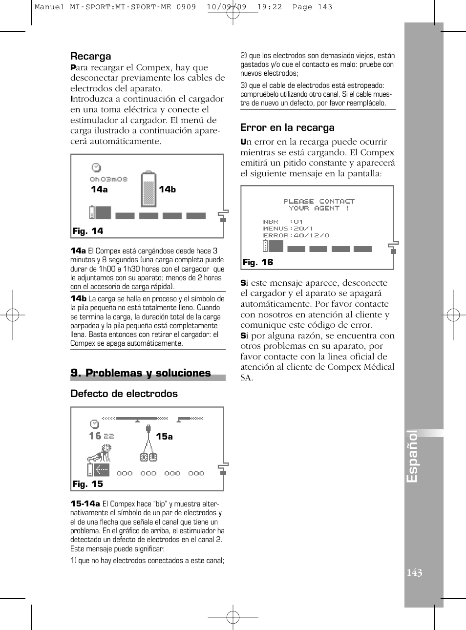 Compex mi-Sport User Manual | Page 143 / 176