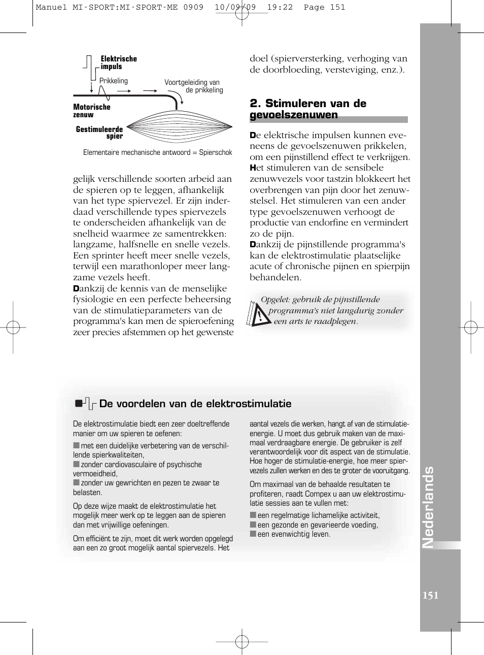 Compex mi-Sport User Manual | Page 151 / 176