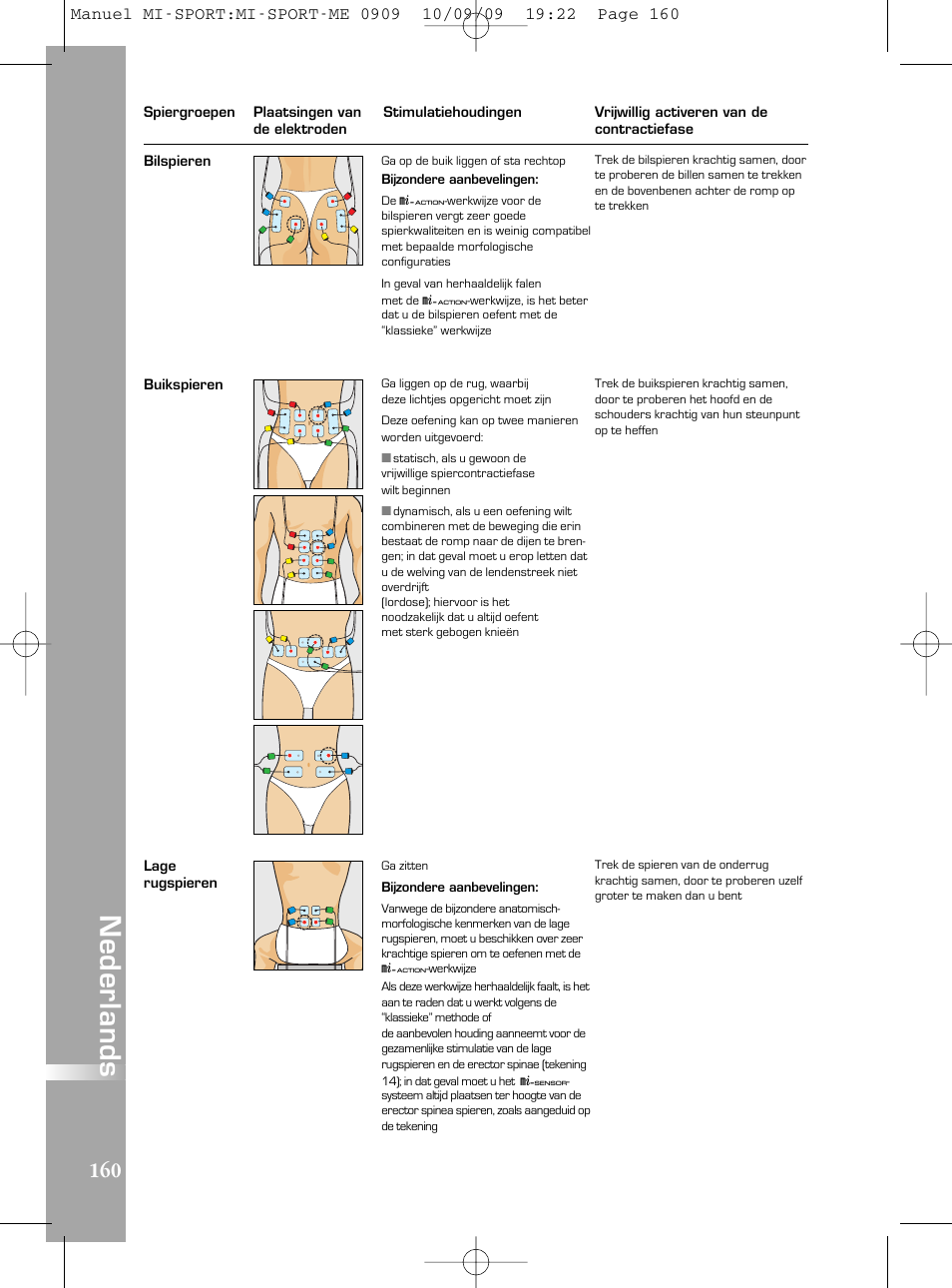 Compex mi-Sport User Manual | Page 160 / 176