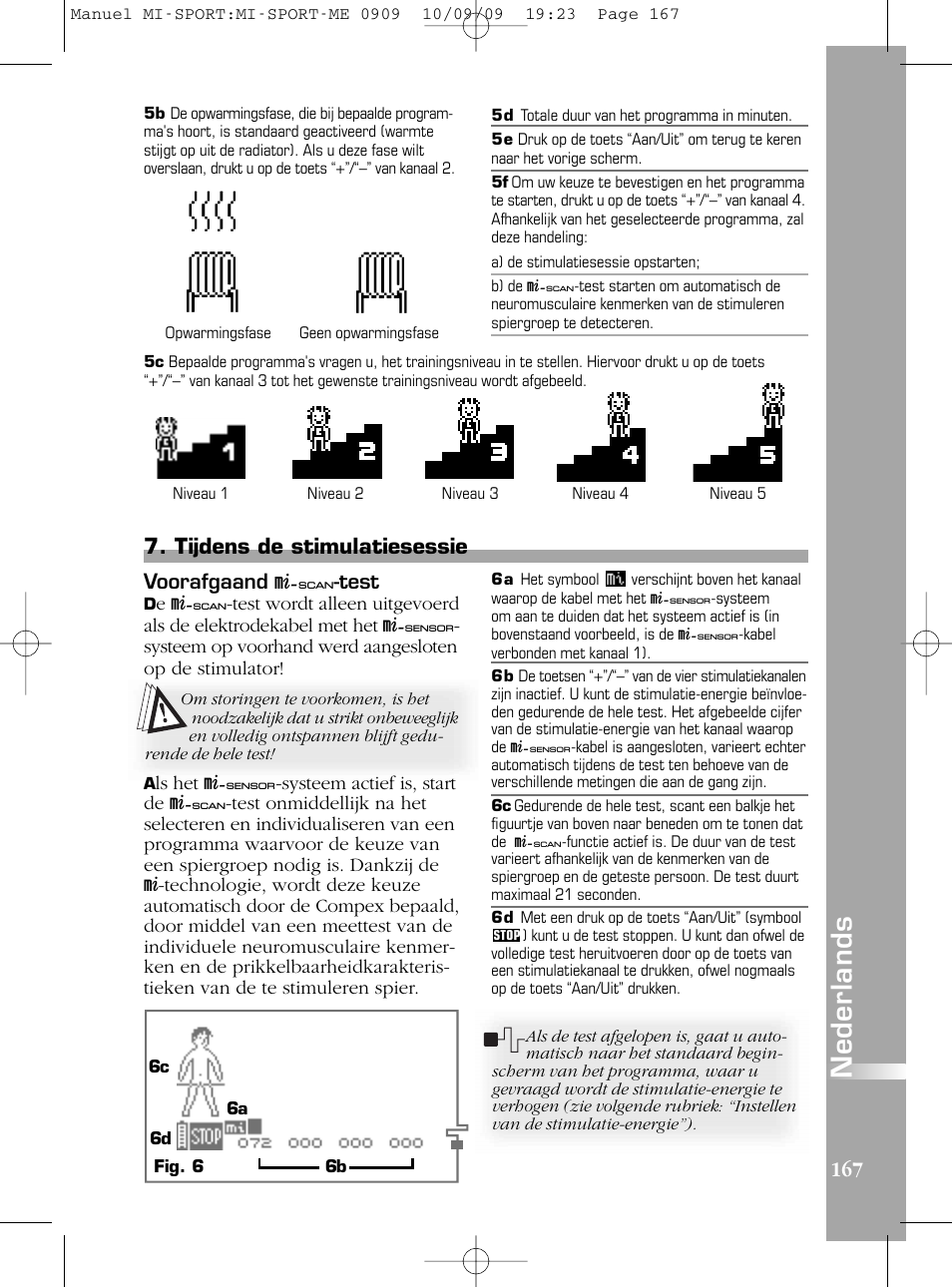 Compex mi-Sport User Manual | Page 167 / 176