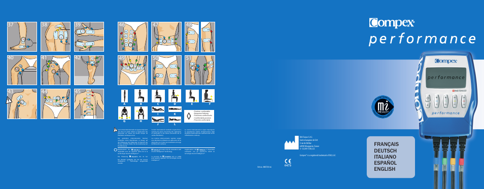 Compex Performance User Manual | 313 pages