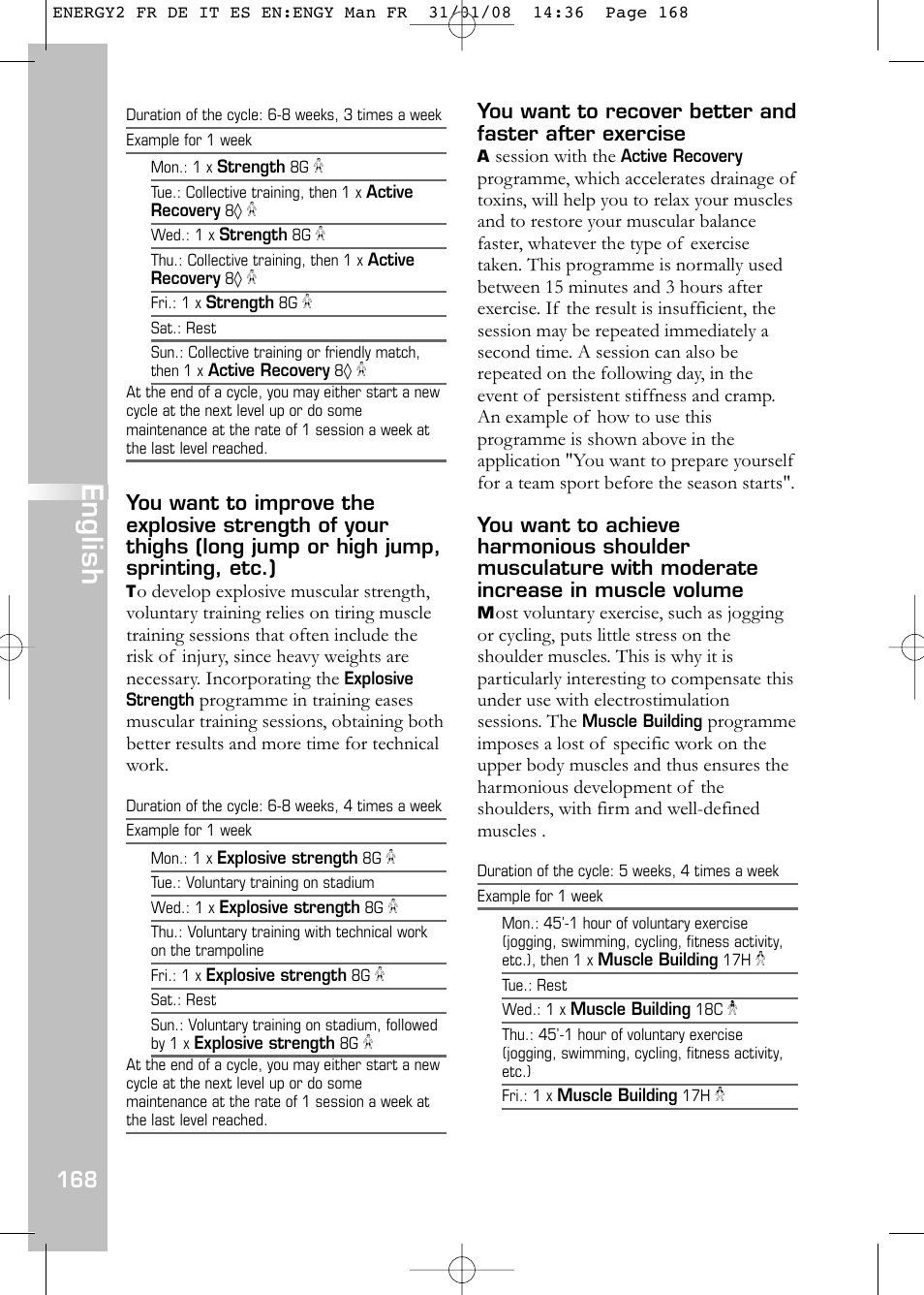 English | Compex Energy mi-Ready User Manual | Page 170 / 183