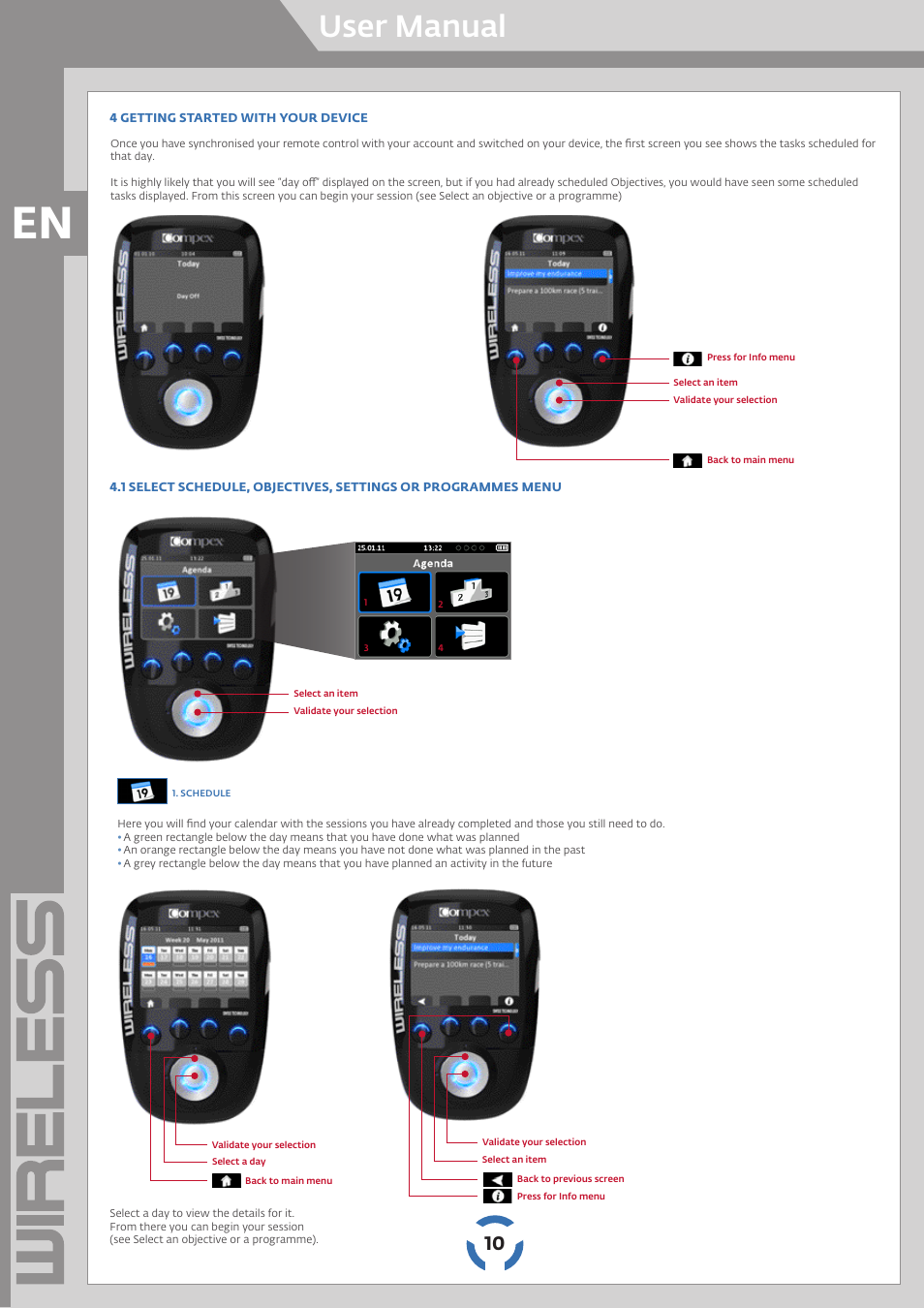 User manual | Compex Wireless User Manual | Page 11 / 147