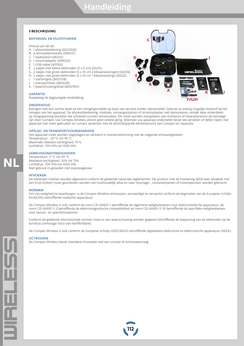 Handleiding | Compex Wireless User Manual | Page 113 / 147