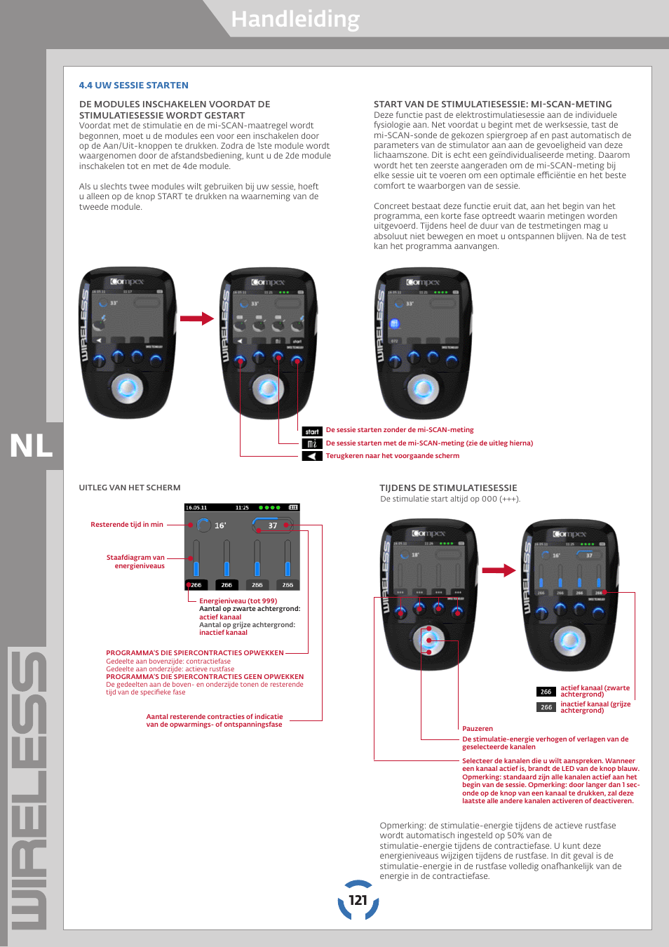 Handleiding | Compex Wireless User Manual | Page 122 / 147
