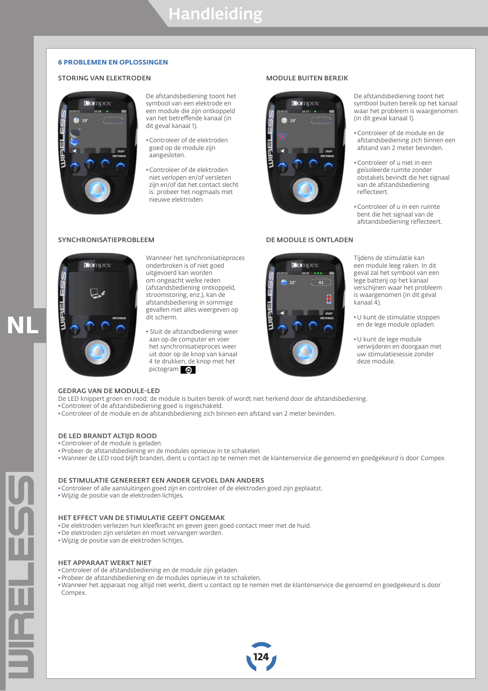 Handleiding | Compex Wireless User Manual | Page 125 / 147