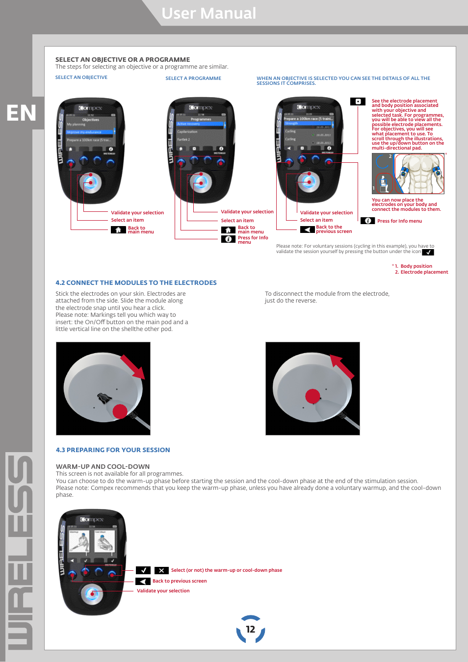 User manual | Compex Wireless User Manual | Page 13 / 147