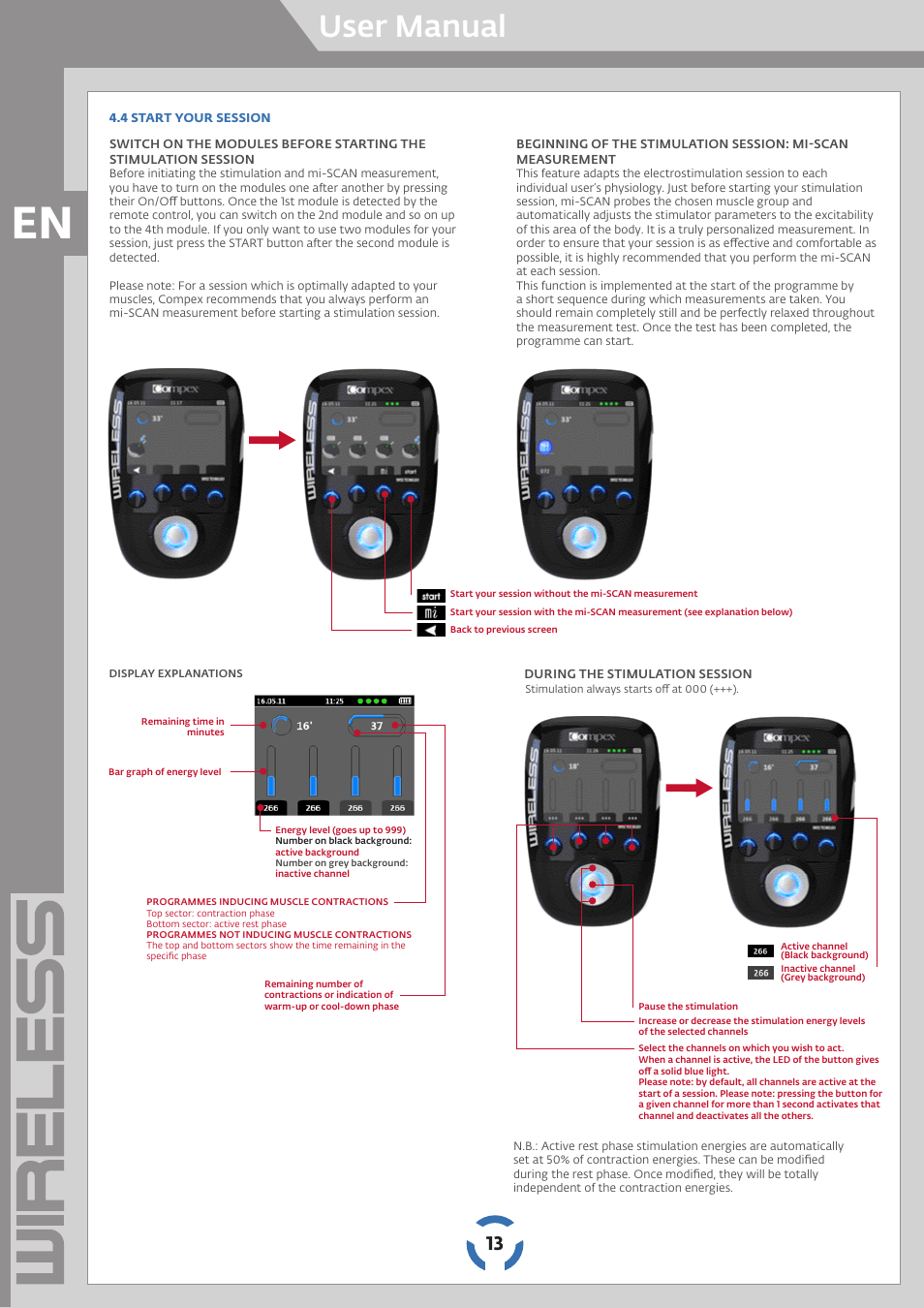 User manual | Compex Wireless User Manual | Page 14 / 147