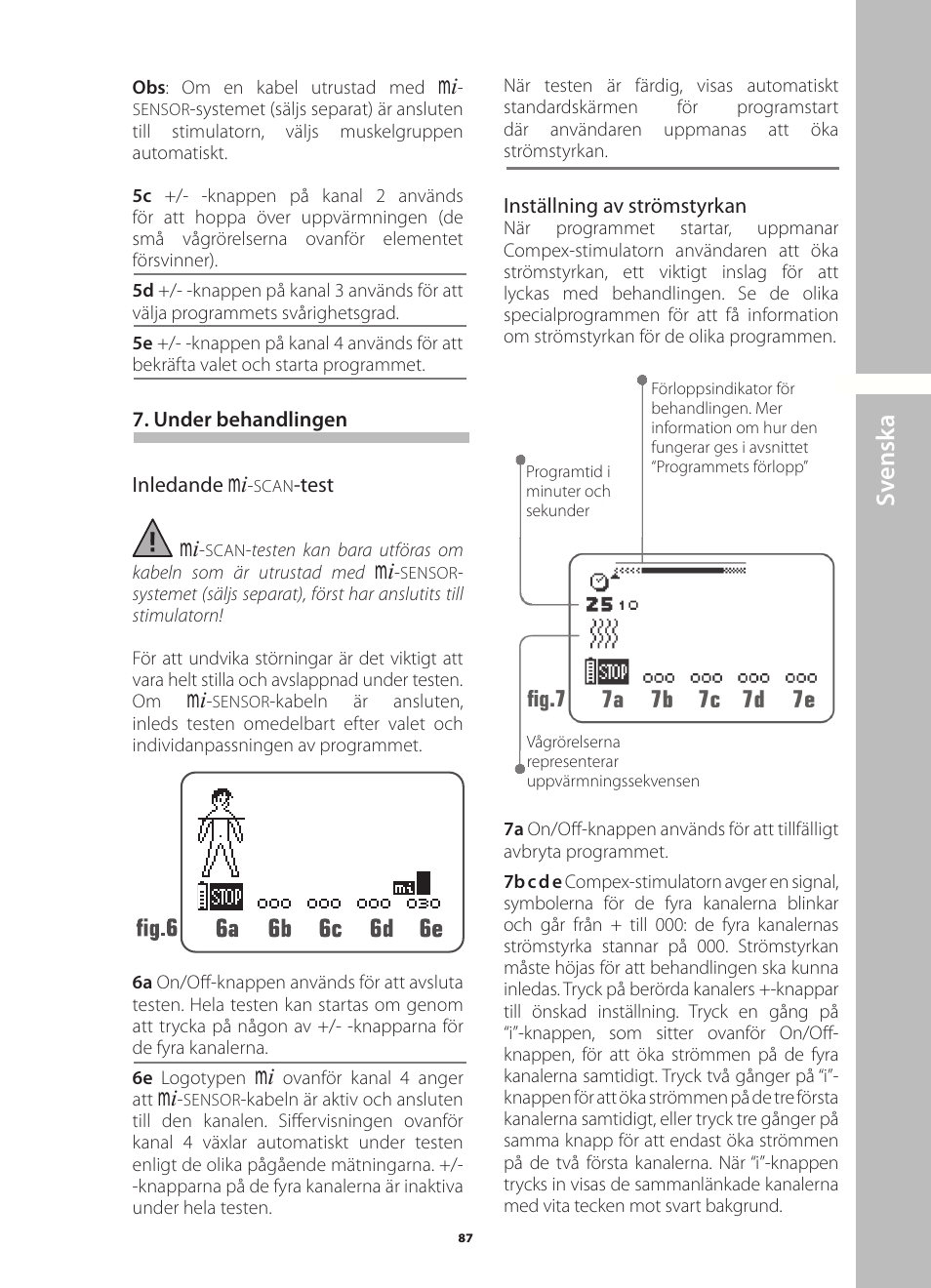 Sv ensk a | Compex Runner User Manual | Page 89 / 139