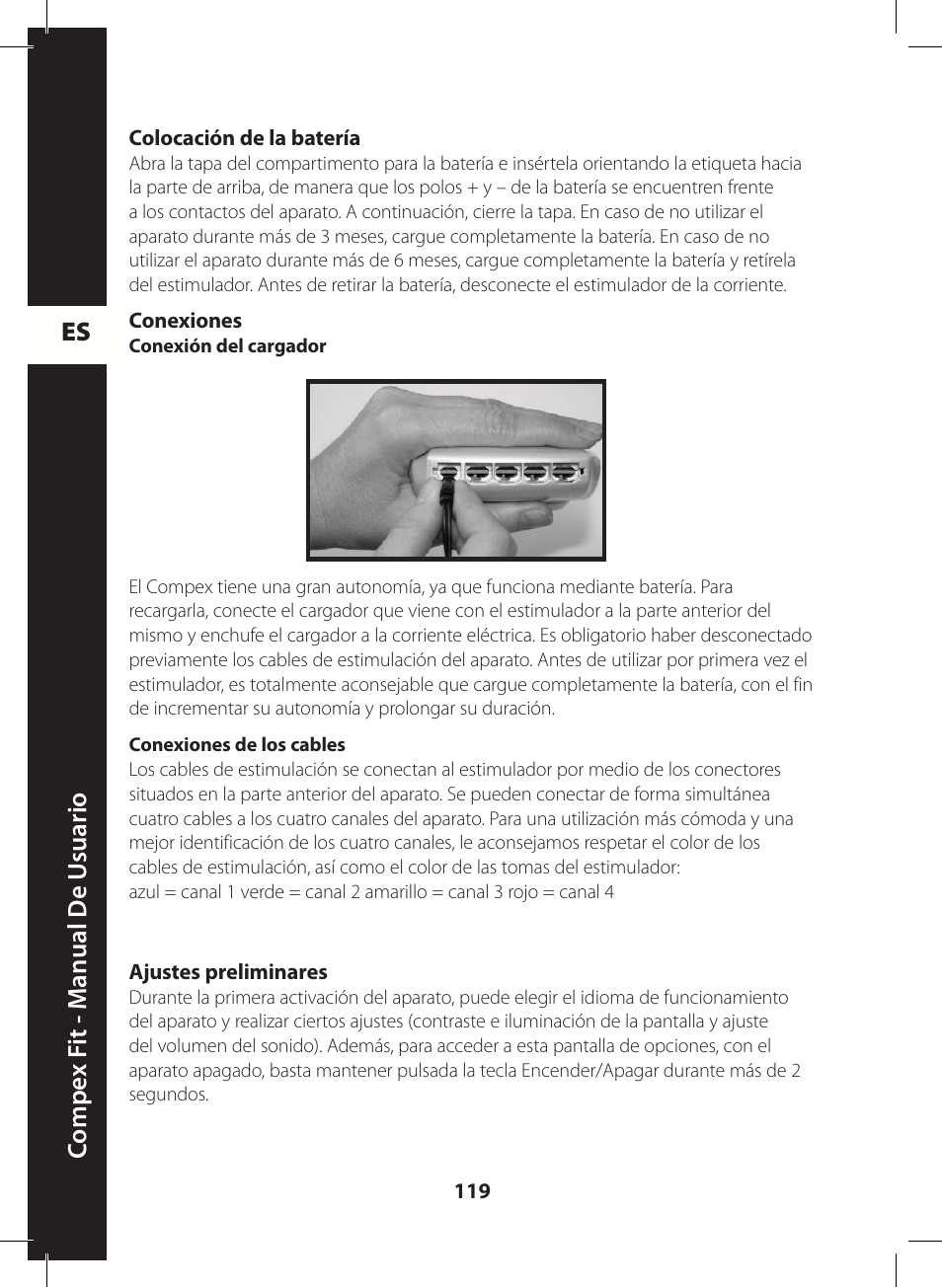 Compex FIT User Manual | Page 119 / 172