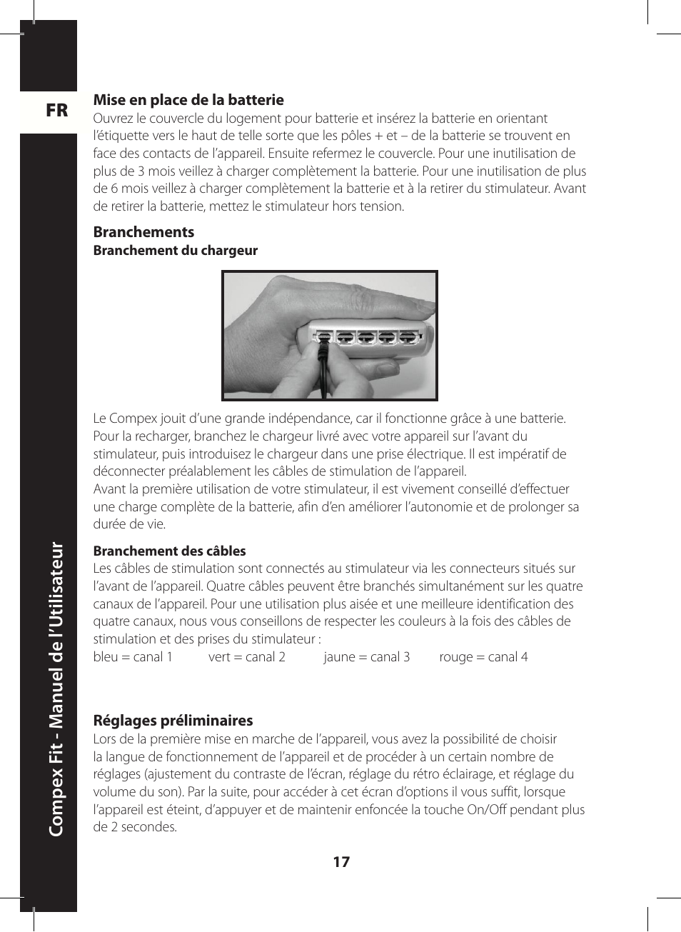 Compex FIT User Manual | Page 17 / 172