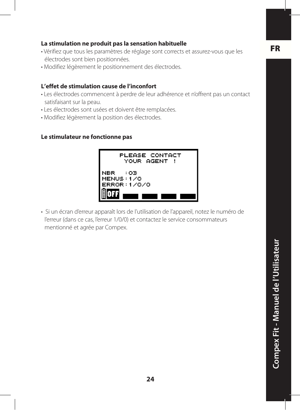 Compex FIT User Manual | Page 24 / 172