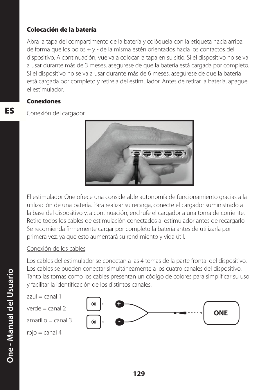 Es one - m anual del u suario | Compex ONE User Manual | Page 132 / 256