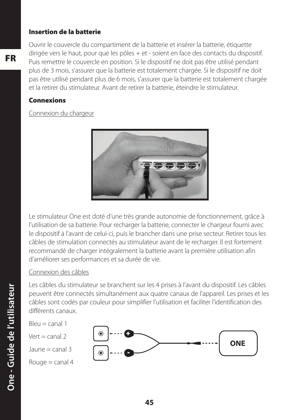 Fr one - guide de l ’utilisa teur | Compex ONE User Manual | Page 48 / 256