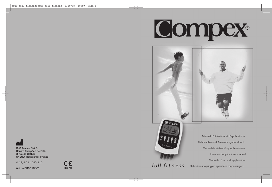 Compex Full Fitness User Manual | 321 pages