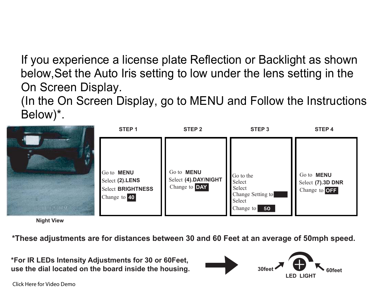 Chlp65iphsl_brightness_adjustment_s | COP-USA CHLP65IR-HSL User Manual | Page 6 / 6