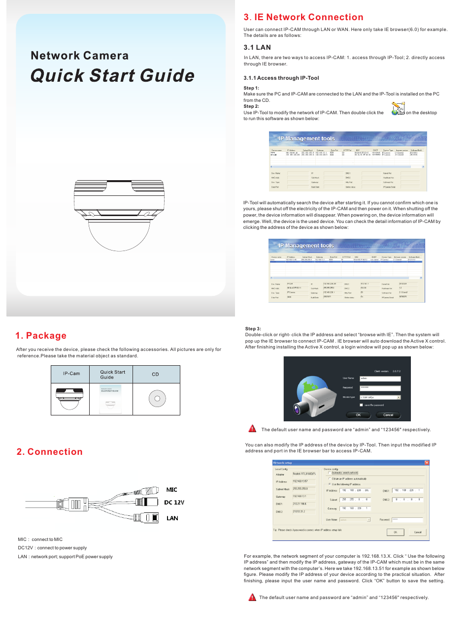 COP-USA CD55HD-IP User Manual | 55 pages