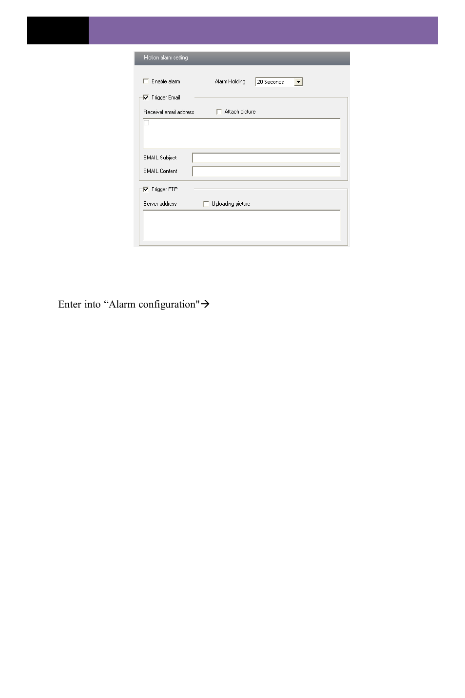 3 motion detection schedule | COP-USA CD55HD-IP User Manual | Page 21 / 55