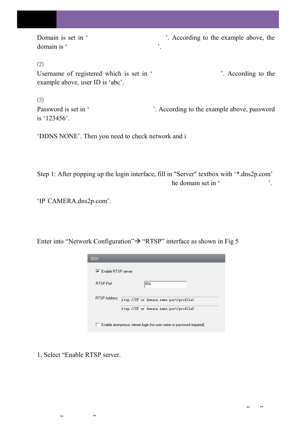 7 rtsp | COP-USA CD55HD-IP User Manual | Page 27 / 55