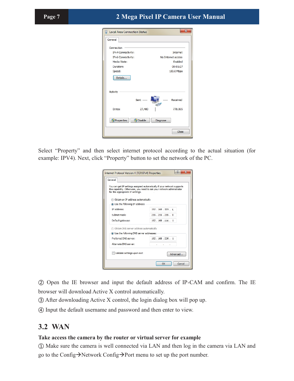 2 wan | COP-USA CM260IR-IP User Manual | Page 11 / 39