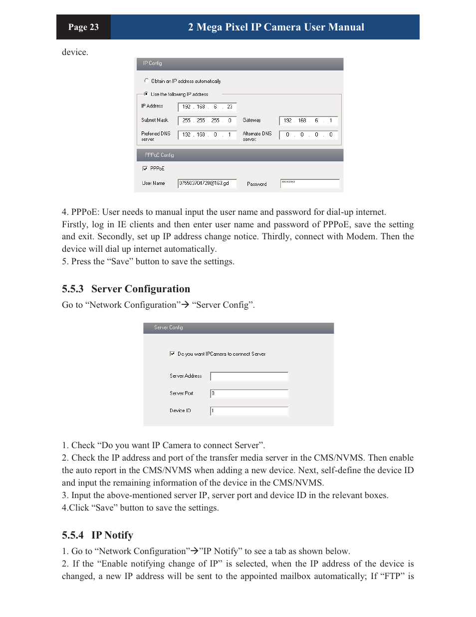 COP-USA CM260IR-IP User Manual | Page 27 / 39