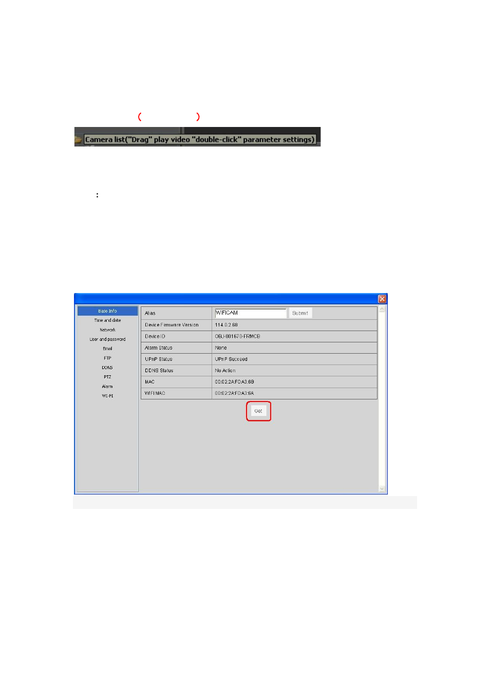 Chapter 5 camera parameter setting | COP-USA CD28IR-IP User Manual | Page 14 / 25