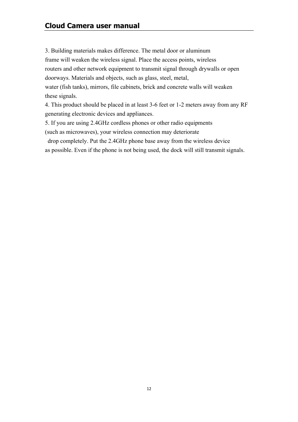COP-USA CM1-IPMP (CM-IPMP) User Manual | Page 12 / 39
