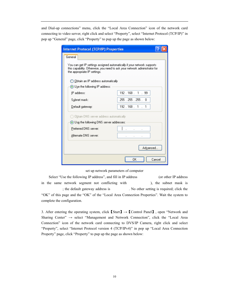 Network video server/ip camera user manual | COP-USA CD75IP User Manual | Page 10 / 65