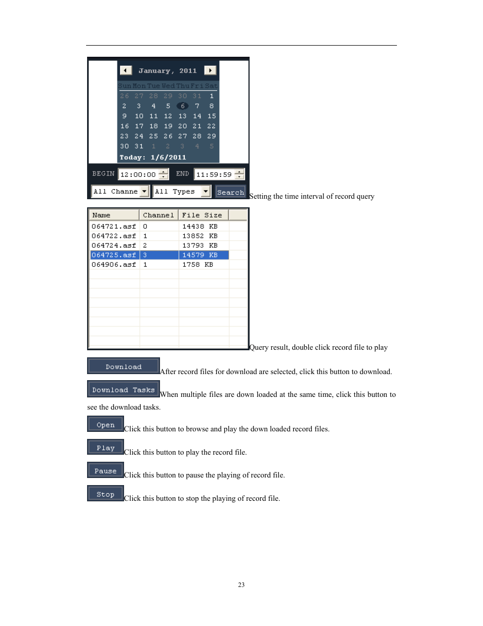 Network video server/ip camera user manual | COP-USA CD75IP User Manual | Page 23 / 65