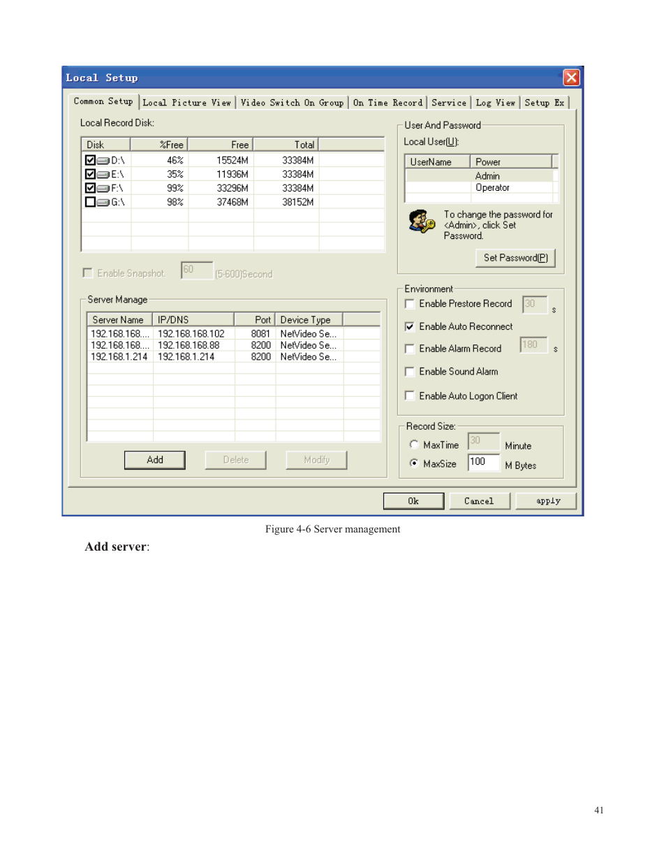 COP-USA SDDVR-WF User Manual | Page 43 / 82