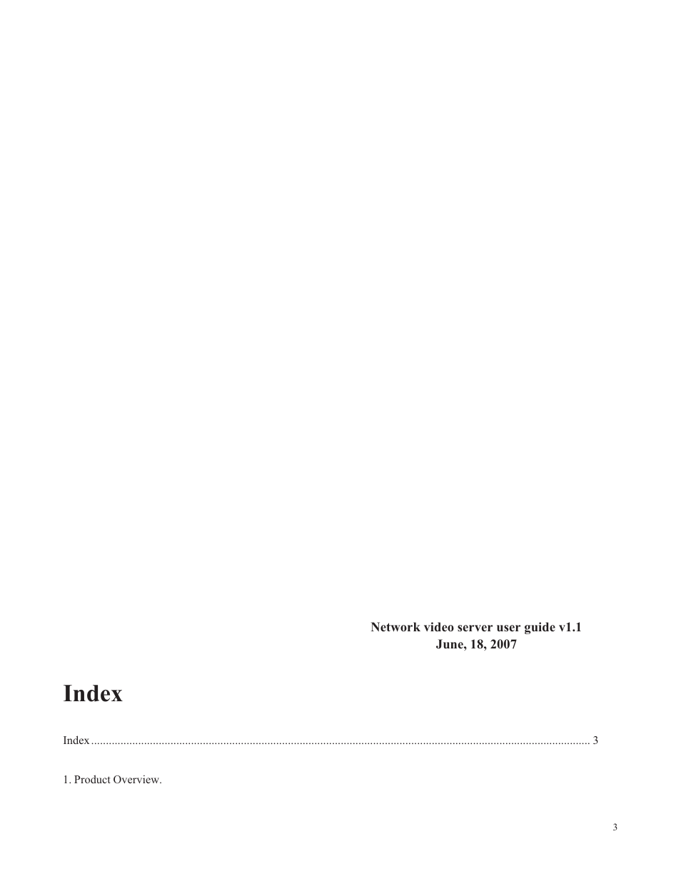 Index | COP-USA SDDVR-WF User Manual | Page 5 / 82