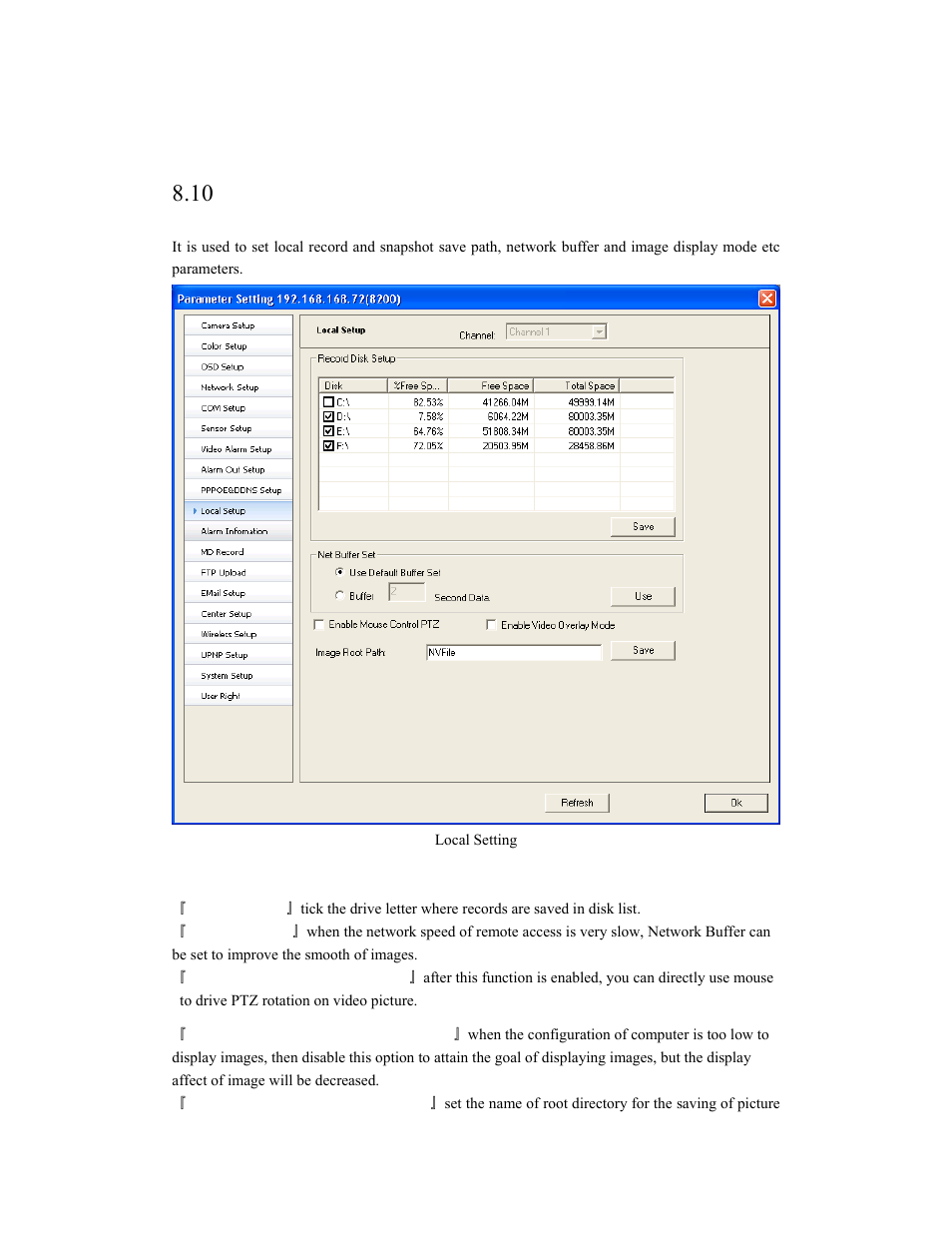10 local setting | COP-USA ALC-WF User Manual | Page 48 / 66