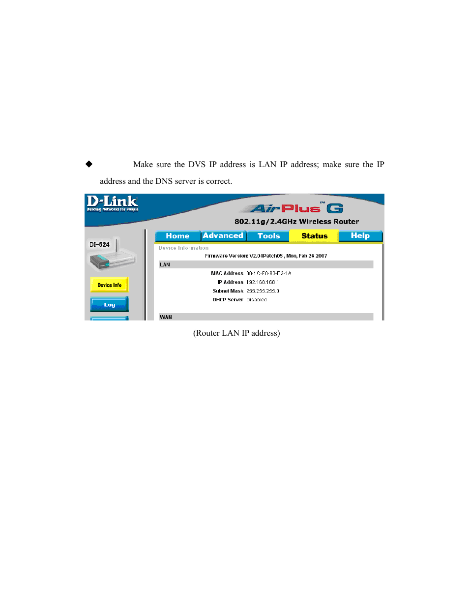 Access camera on the wan (internet) | COP-USA ALC-WF User Manual | Page 60 / 66