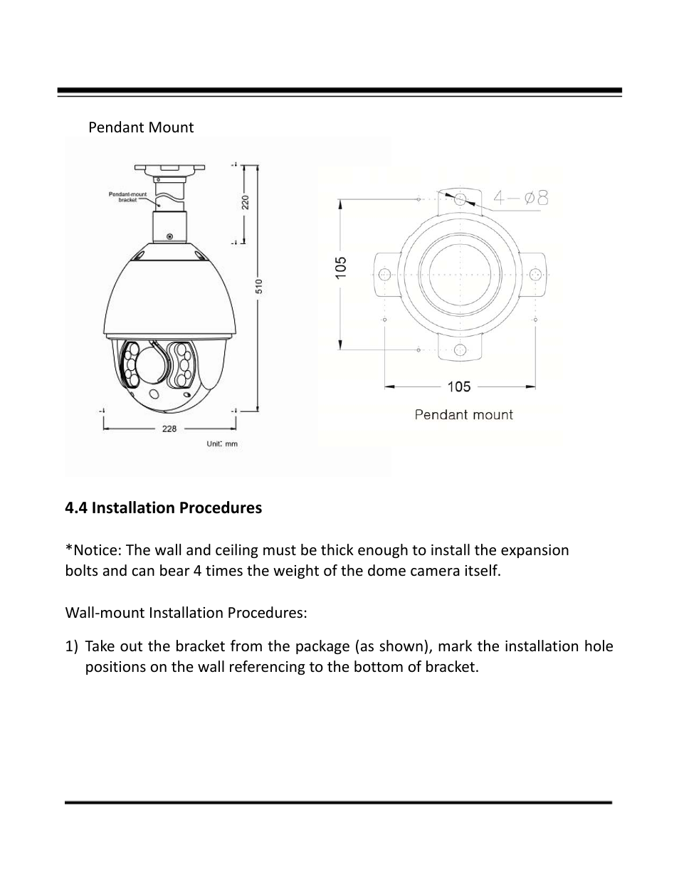 4 installation procedures | COP-USA CD55-SDI-IRWPTK User Manual | Page 14 / 54
