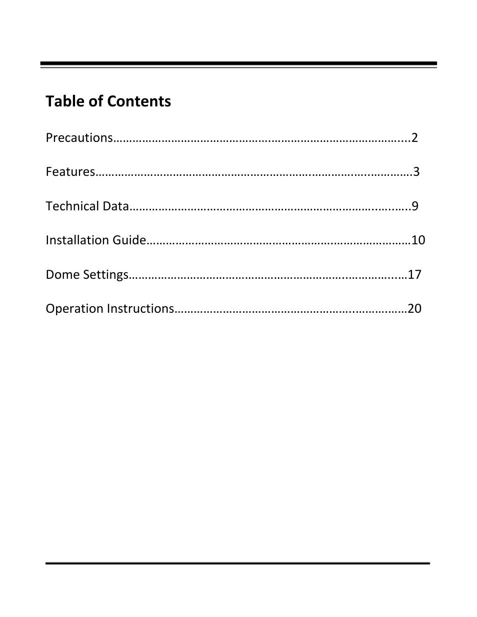 COP-USA CD55-SDI-IRWPTK User Manual | Page 2 / 54