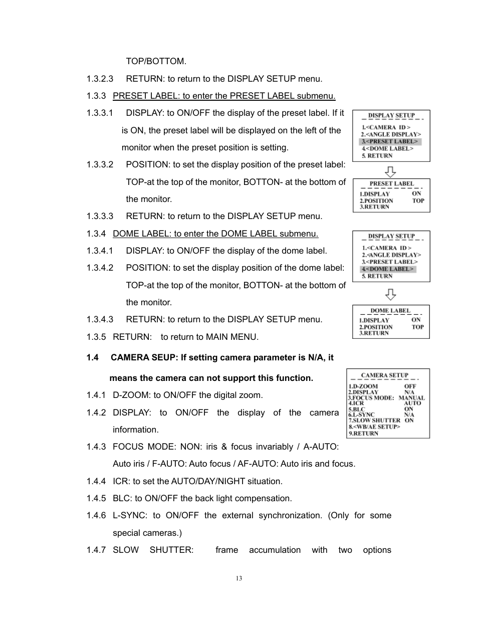 COP-USA CD55-H-SDI User Manual | Page 14 / 29