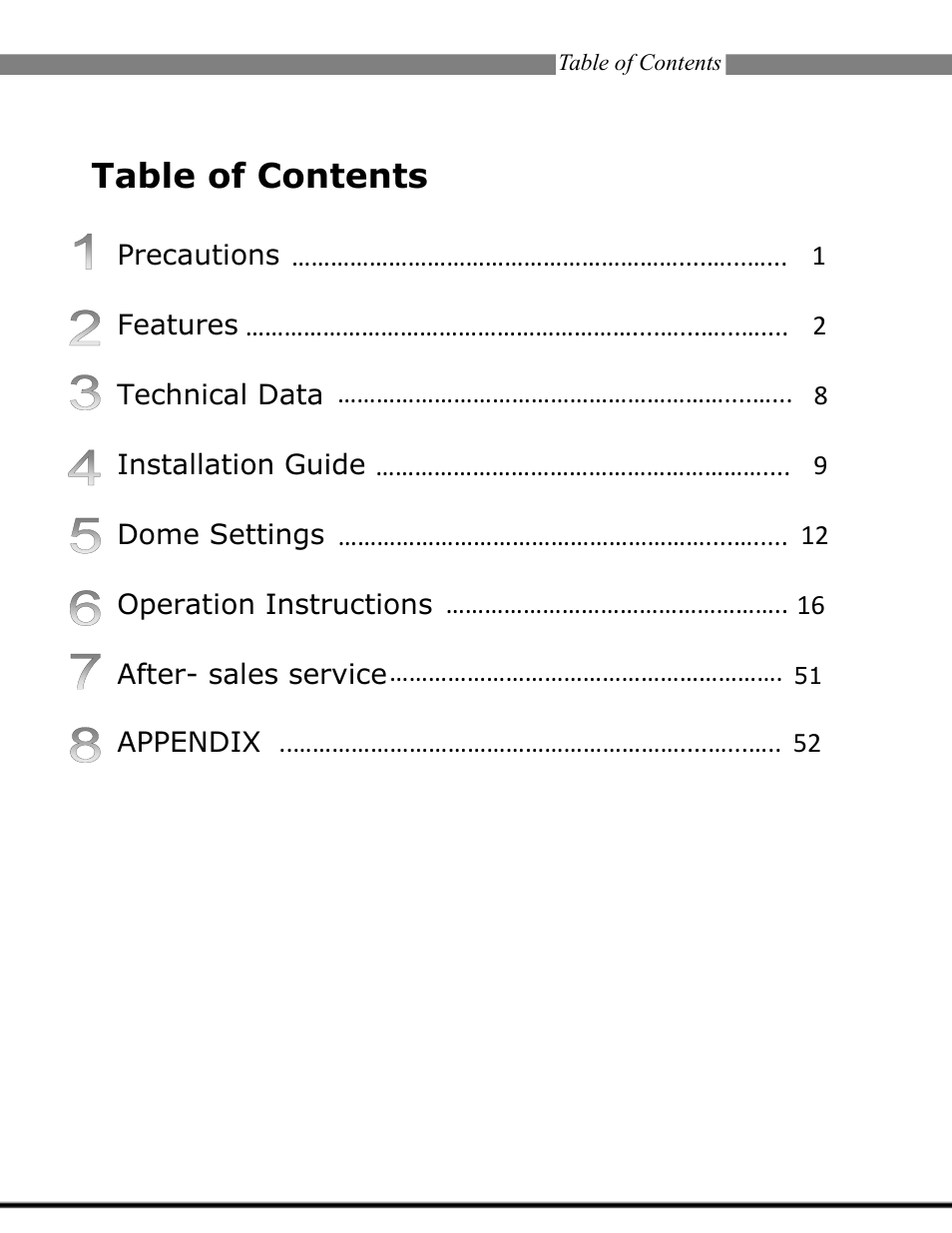 COP-USA CD55NV-IR35YK User Manual | 51 pages