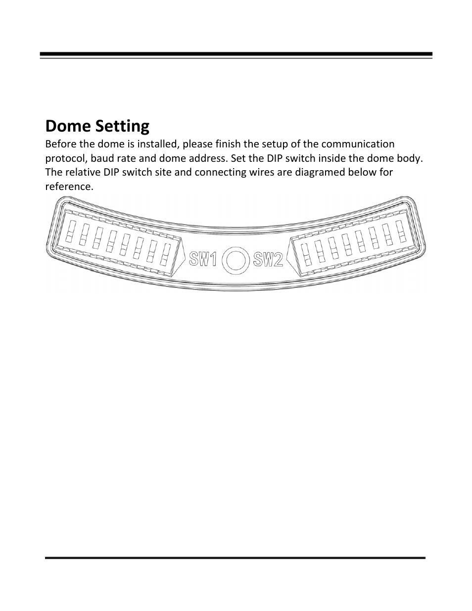 Dome setting | COP-USA CD59NV-IR35YK User Manual | Page 19 / 55