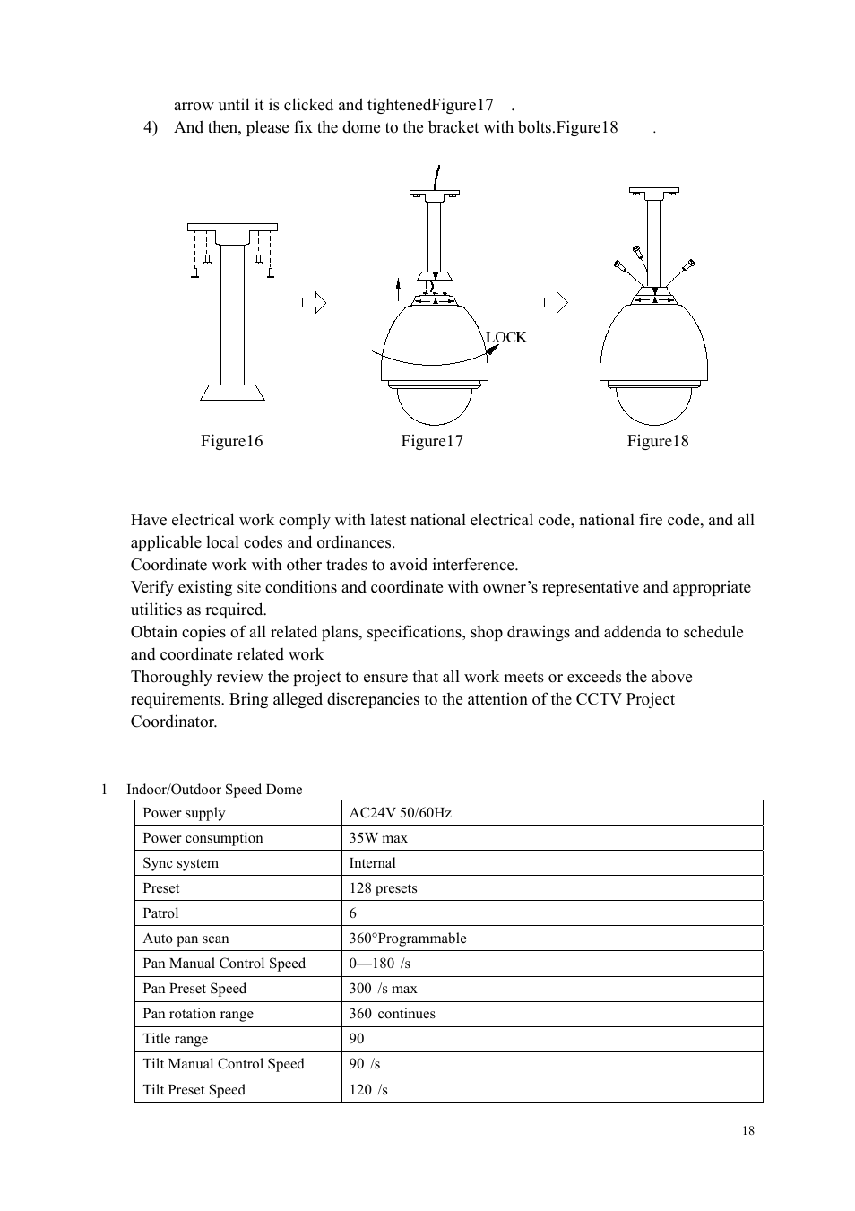 Technical data table | COP-USA CD55HD User Manual | Page 19 / 25