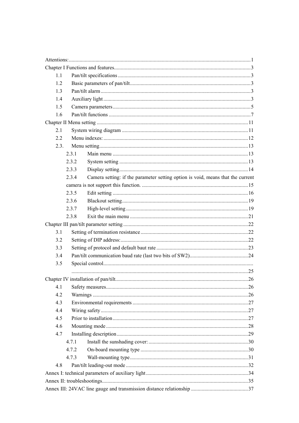 COP-USA ASH56NVIR-36S User Manual | Page 3 / 45